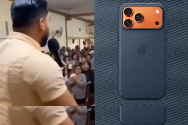 Pastor viraliza solicitud de ofrendas para comprar dos iPhone 17 Pro Max al asegurar “revelación ...