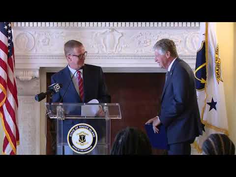 Gov. McKee kicks off 43rd Governor’s Cup game between Brown, URI