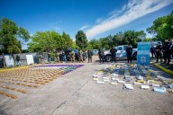 El Gobierno provincial quemó casi 1.500 kilos de droga en Berazategui