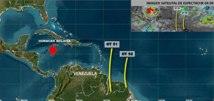 Inameh prevé para hoy baja probabilidad de lluvia en gran parte...
