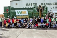 Waste Management partners with Pass Christian fifth-graders to plant hundreds of trees