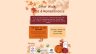 Grief walk at Ox Bow County Park October 28