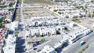 Observando el Fraccionamiento Faena de Saltillo con el Helicóptero Patrimonial