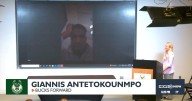 Giannis misses Media Day with COVID