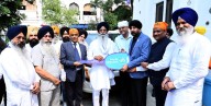 Canara Bank donates ambulance to SGPC