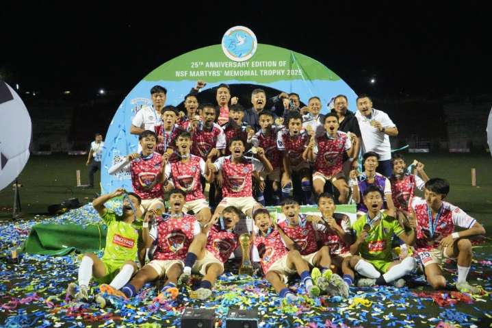 Nagaland United SC lifts 25th NSF Martyrs’ Trophy