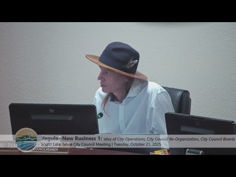 South Lake Tahoe moves mayor pro-tem to mayor position