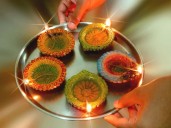 Diwali celebrations light up twin cities