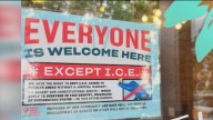 Chicago chocolate shop's signs spark political firestorm