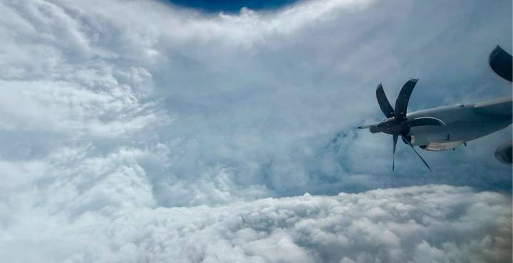 Impresionante: Graban el interior del ojo del huracán Melissa [VIDEO]