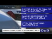 Tampa Police ramping up patrols for Halloween