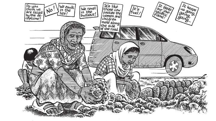 A Cartoonist’s Journey to the Scene of a Riot