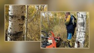 Biker injured by wire trap in Tibble Fork offers cash reward for information leading to arrest