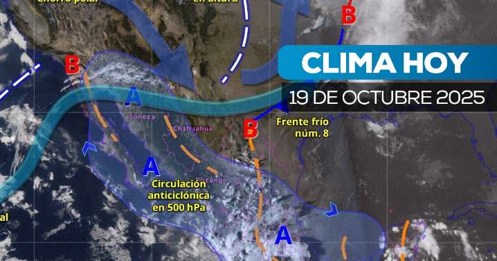 Se intensifican las lluvias en México: clima y estados en alerta por frente frío