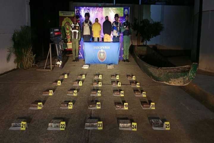 Desmantelan operación de tráfico de drogas en el estado Apure