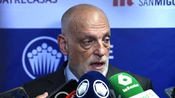 La pataleta de Tebas tras perder el partido de Miami: "Visión cerrada y provinciana"