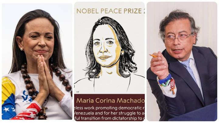 Gustavo Petro arremete contra María Corina Machado, tras Nobel de Paz 2025. Y, con carta en mano, le envía duras preguntas