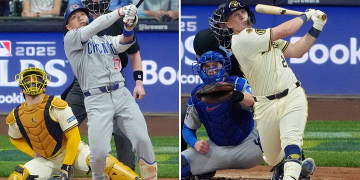 Cubs, Brewers hit 3-run homers in 1st inning of NLDS Game 2