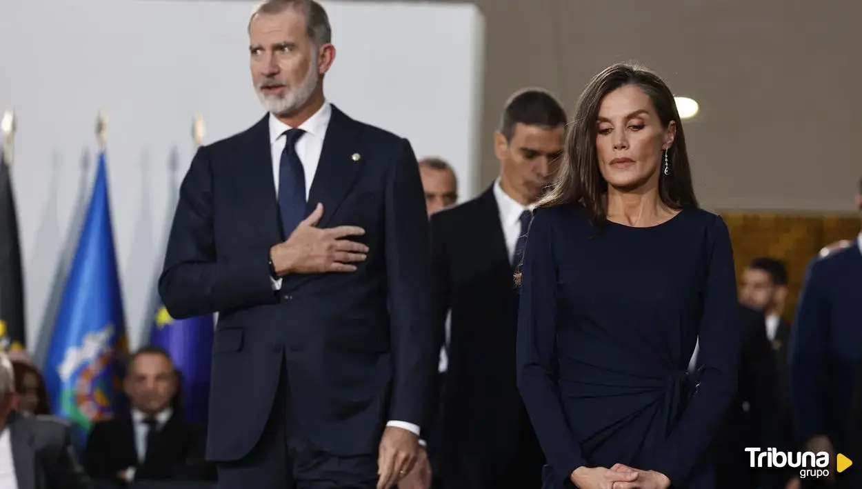 Emotivo homenaje a las 237 víctimas de la dana en el funeral de Estado