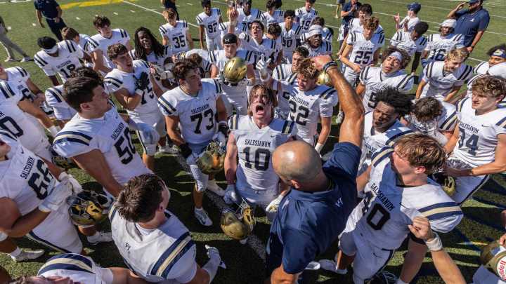 High school football: Salesianum at Smyrna