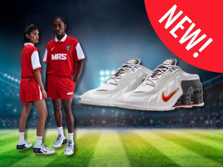 Martine Rose drops new Nike Shox MR4 design, apparel collection, combining gamewear and street style