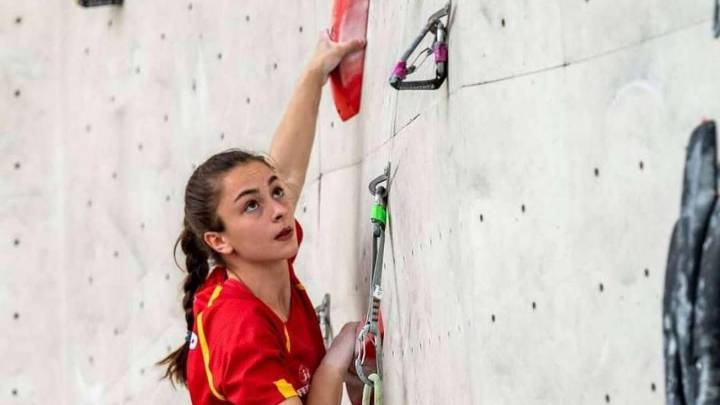 La escaladora vallisoletana Iziar Martínez, candidata en los Premios Princesa de Girona a los Valores de Jóvenes Deportistas