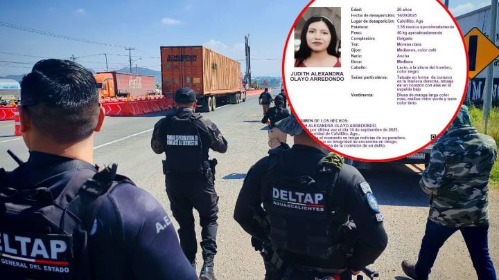 Buscan a Judith Alexandra, embarazada desaparecida en Aguascalientes