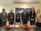 Rajya Sabha Dy Chairman Harivansh holds key bilateral meetings