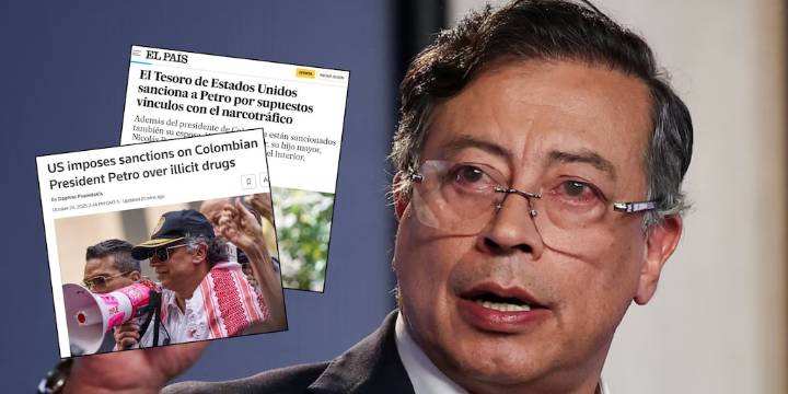 Así reaccionó la prensa mundial a la inclusión de Gustavo Petro en la Lista Clinton del Gobierno estadounidense