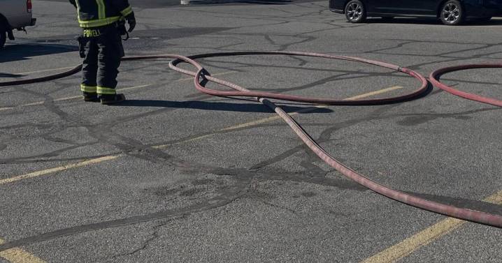 Car crashes into a building, causes gas line rupture at South Hill