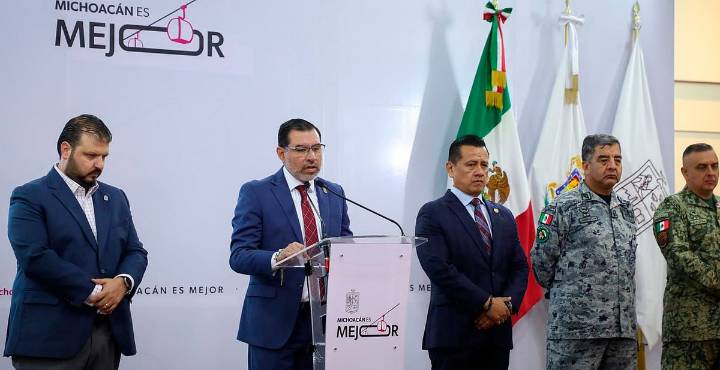 Michoacán ocupa el 25° lugar nacional en medición de delitos: SSP