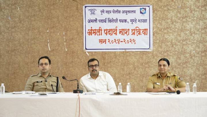 Pune Police Destroy Narcotics Worth ₹1.75 Crore Seized Under NDPS Act