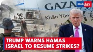Israeli forces to return in Gaza? Trump issues big warning amid ceasefire