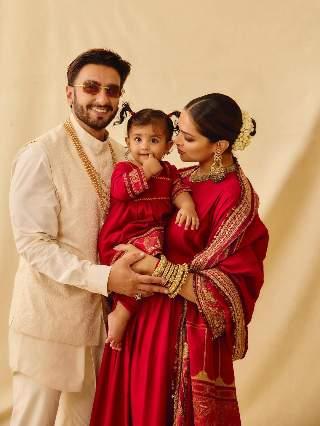 Deepika Padukone and Ranveer Singh share first photos of daughter Dua