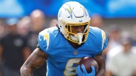 Chargers placing RB Omarion Hampton (ankle) on IR, coach says
