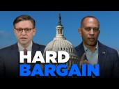 House Speaker Johnson, Minority Leader Jeffries Both Hold Firm On Shutdown Day 10