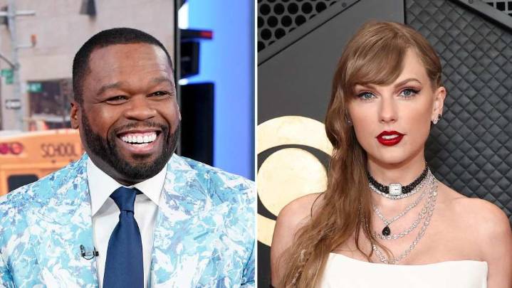 50 Cent Is Super Hyped by Taylor Swift Shout