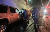 Rocían gasolina e incendian camioneta del secretario del Ayuntamiento de Acuña