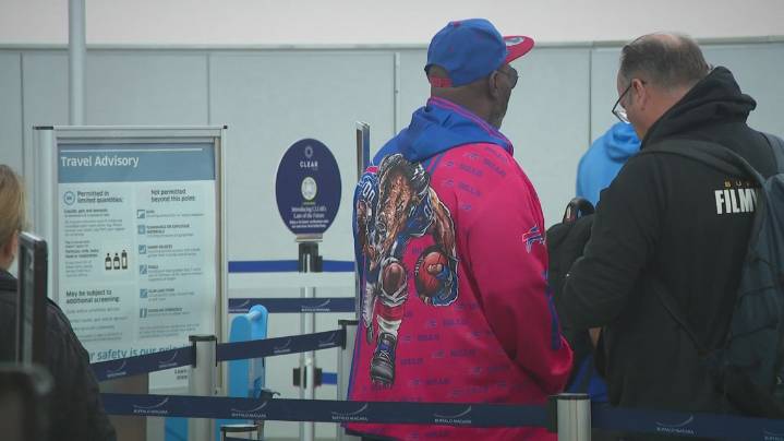 Bills fans head to Atlanta ahead of Monday night game