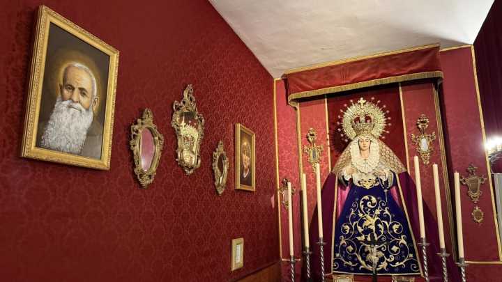 Concluye la primera fase de "mejora y embellecimiento" de la Capilla de María Santísima de la Caridad