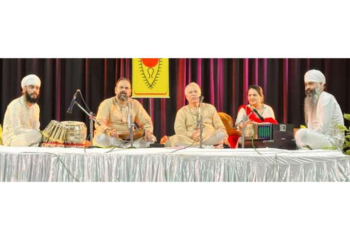 Famous classical singer performs