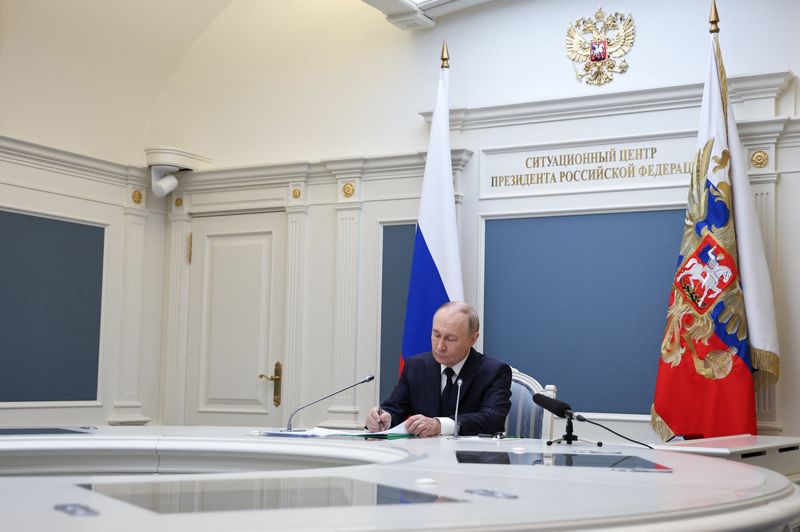 Vladimir Putin oversees readiness test of Russia's nuclear forces