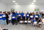 El Municipio distinguió a los deportistas que participaron en Los Juegos Nacionales Evita
