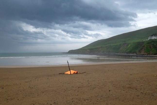 Human bones found washed up on a popular beach in Devon