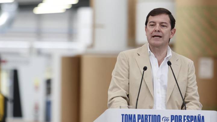 Mañueco advierte de que PSOE y Vox intentarán tumbar los presupuestos por "cálculo electoral": "Se unen contra el PP"