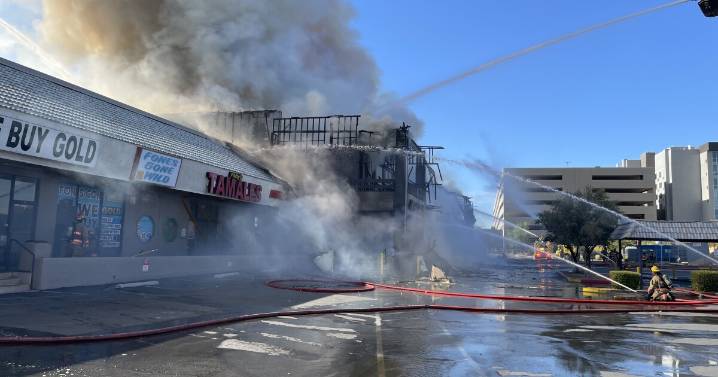Fire at UNLV-area shopping center ruled accidental, investigation concludes