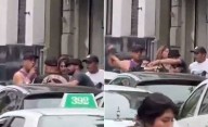 VIDEO.- Tensión entre trapitos y Hells Angels en pleno centro de La Plata