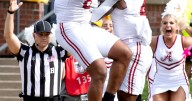Alabama beats No. 14 Missouri 27-24 behind Simpson's 3 TDs