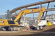 Construcción de paso a desnivel en la obra Fonatur tiene avance del 50 %, en Los Cabos 