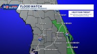 Showers expected in Central Florida through the weekend